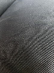 Black Fabric Mediumweight Durable Hypoallergenic Cotton 14 ft x 5 ft (5lbs)