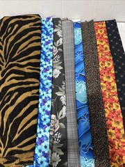 Lot of 8 Sewing Fabric/Material-Cotton- Mix Approx 8Lb