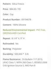 Momentum SILICA FRESCO “Cay”. 5 Yards Continuous.