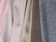 Polyester Burlap Fabric Sold by the Continuous Yard | Vintage Linen Fabric | 60″