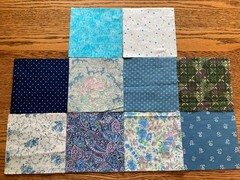 Lot 300, 5″ x 5″ Fabric Squares Precut Quilt Blocks 3 of Each All Pictured (1)