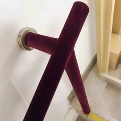 50x150cm Self-Adhesive Stair Handrail Anti-Slip Protective Cover Velvet Fabric