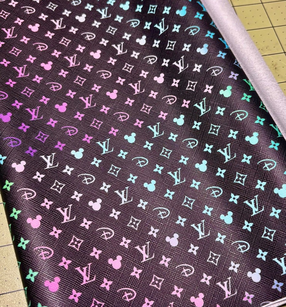 Luxury Faux Leather Fabric Sold By 12×14 Inch Sheets Multi Color