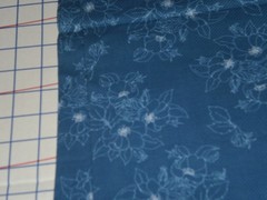 Quilting Around the House Pam Bono Hancock Fabric 2 Yards cotton Blue Toile