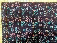 Multicolor Batik Floral/ Abstract Design Cotton fabric up to 45′ wide