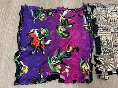 Legend of Zelda Fabric Sheet/Scrap/Piece/Remnant Squares