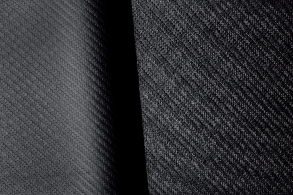 BLACK CARBON FIBER VINYL FAUX LEATHER AUTO MARINE UPHOLSTERY FABRIC BY YARD 54″W