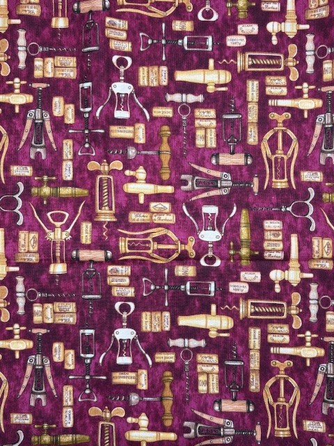 Through The Grapevine Fabric Dan Morris RJR Cotton 44″ BTY
