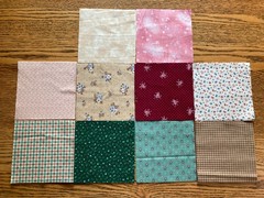 Lot 300, 5″ x 5″ Fabric Squares Precut Quilt Blocks 3 of Each All Pictured (1)