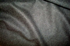 1 of 20 yds WOOL blend Fabric Flannel Melange Suiting 9 oz Coal Gray 60″w bty