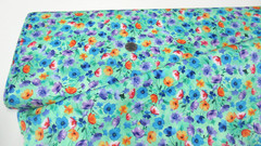 Timeless Treasures quilt-craft fabric NATURISM FLORAL green 2 yds (cd-3954)