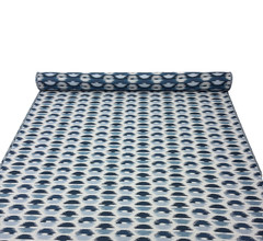 SUNBRELLA 146207 ESCAPE DENIM BLUE GEO OUTDOOR INDOOR FABRIC BY YARD 54″W