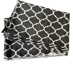 Unbranded Fabric by the Yard Dark Grey White 4 7/8 yards by 54” Wide
