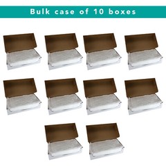 10 Large Boxes of Cheesecloth Fabric – Grade & Size Options, Bleached, White