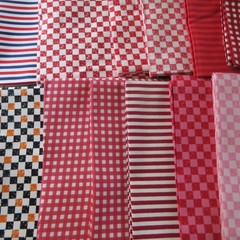 Stripes & Checks Theme Fat Quarters by Riley Blake Fabric $3.99 Ships Any Amount
