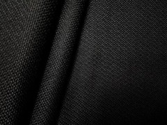 Upholstery Fabric – Resists Soil &Stains Yarn Dyed Basketweave Solid – Black