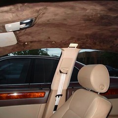Suede Headliner Fabric 1/8″ Thick Foam Upholstery Roof Liner Replacement 60″ (W)
