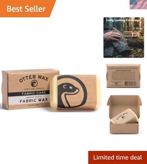 All-Natural Heavy-Duty Fabric Wax Bar for Waterproofing Canvas Gear – 2.25oz