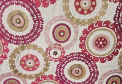 Swavelle Mill Creek Taraz Large Scale Suzani Woven Upholstery “SAMPLE”
