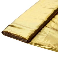 GOLD Metallic Shiny Tissue Lame FABRIC BOLT 54″ x 10 yards DIY Favors Sewing