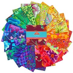Kaffe Fassett Spectrum Fabric Charm Pack 42 Assorted 5 Inch Squares 100 Cotton