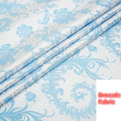 Retro Brocade Fabric Satin Embroidery Flower for Qipao Chinese Wedding Decor DIY