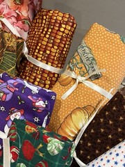 12+ LB Fabric Remnant Lot Quilt Cotton Yardage Precuts Squares Strips Craft