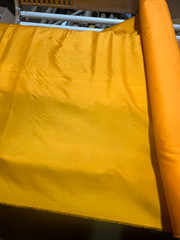 Golden Yellow 500D Nylon Fabric 60”W Brushed Medium Weight by the Yard USA