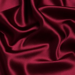 Wine Red 100% Pure Mulberry Silk Fabric by the Yard