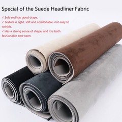 Headliner Fabric Foam Backed Suede Match Car Roof Liner Sag Upholstery