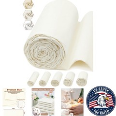 Breathable Cream Cotton Muslin – 10 Yards by 59 Inches for Quilting & Apparel