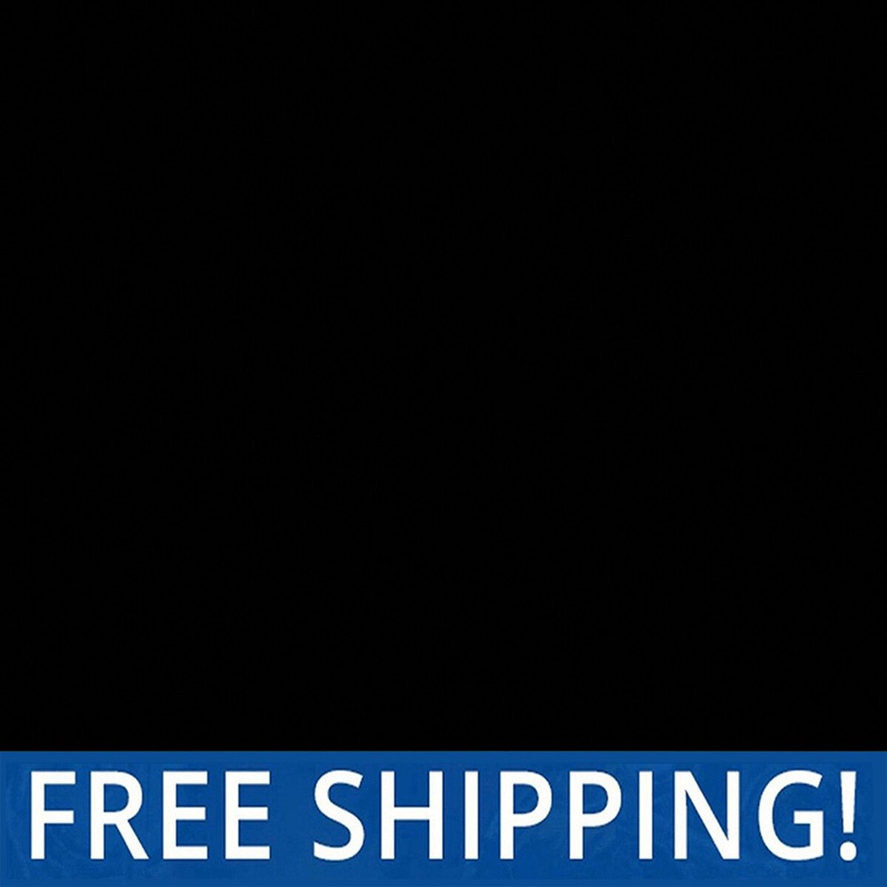 Black Polyester Cotton Sweatshirt Fleece Fabric – 60″ Wide – Sold by the Yard