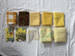 Fabric Remnants & Scraps Lot – Vintage Fabric – Large Lot – 10+ Pounds Of Fabric