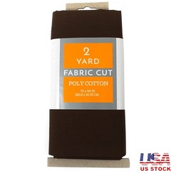 Polyester Cotton Fabric Precut Craft Sewing Durable Breathable Wrinkle Resistant