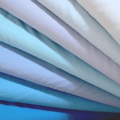 ROBERT KAUFMAN “KONA COTTON SOLID” Blue #2 by the 1/2 yard