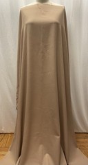 Pre-Shrunk 100% Worsted Wool Gabardine Dark Beige Fabric 1 Yard 14″ Long 59″Wide