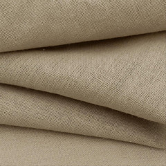 Linen Fabric by the Yard, 61 Inch Wide Natural Blend Cloth, 60% Linen 40% Cotton