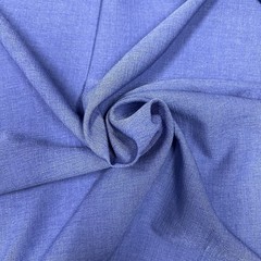 Linen Look 100% Poly Periwinkle 60″W No-Wrinkle Ipanema Fabric : 5 Yards for $20