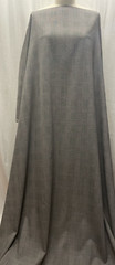 100% Wool Plaid w/ Subtle Grey White Black Fushia Fabric By The Yard 66″ Wide