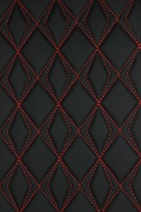 Vinyl Grain Quilted Faux Leather Upholstery Fabric | Butterfly 55″ 4mm Foam