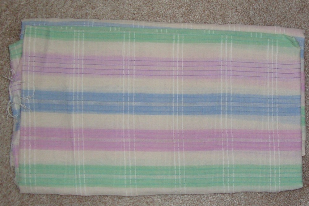Super Lightweight Colorful Woven Fabric – 1 1/2 yards -Cotton/Polyester Blend