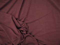Fabric Light Weight Polyester Spandex 4 way Stretch Burgundy D402