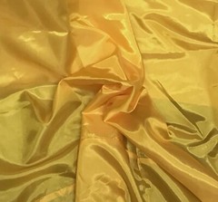 Yellow Poly China Silk Lining Fabric 45”Width Sold by the yard