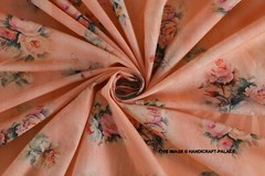 By 3 Yards Digital Print Fabric Women Dressmaking Lightweight Pure Cotton Fabric