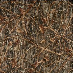 BTY True Timber Conceal Brown Camouflage Camo Woods Cotton Fabric by the Yard