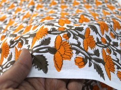 Indian Multi Floral Print Dressmaking, Sewing, Running, Crafts Fabric 3 Yards US