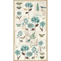 En Bleu By Clothworks – Multi Block Panel #Y4029-55