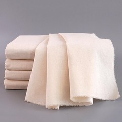 63In X 10.9 Yards 100% Cotton Muslin Fabric Medium Weight Natural Unbleached Mu