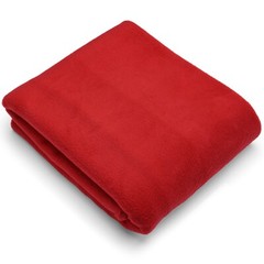 Red Solid Anti Pill Fleece Fabric – 60″ Wide – Sold by The Yard & Bolt