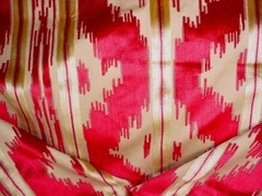 10-1/8Y Brunschwig Fils 8012129 Zhen Velvet in Ruby Upholstery Fabric